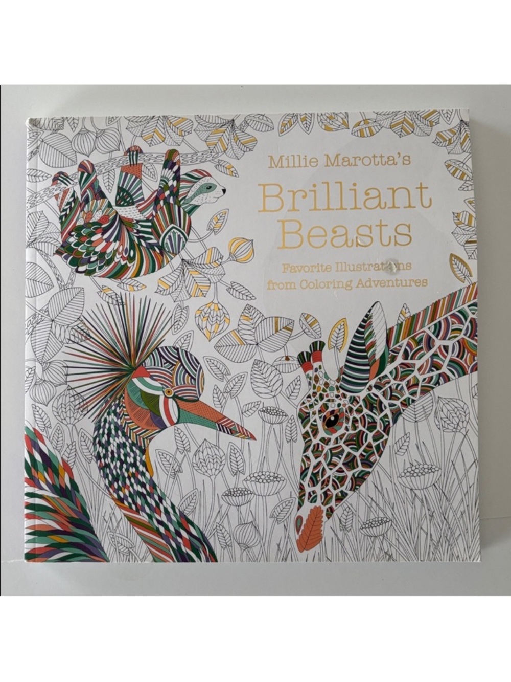 Millie Marotta's Adult Coloring Book Brilliant Beasts